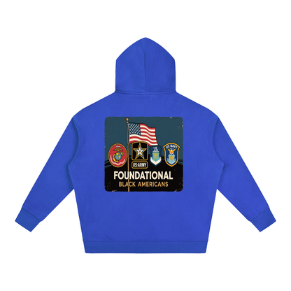 OLE AMERICA Oversize Fleeced Hoodie