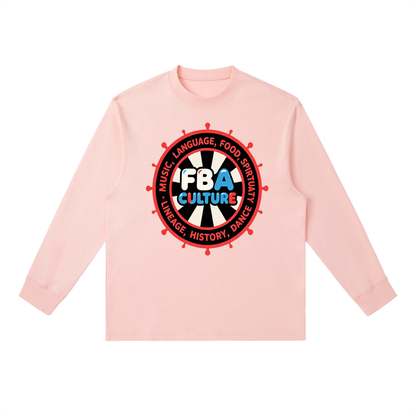 FBA CULTURE Crewneck Long-Sleeve T-Shirt