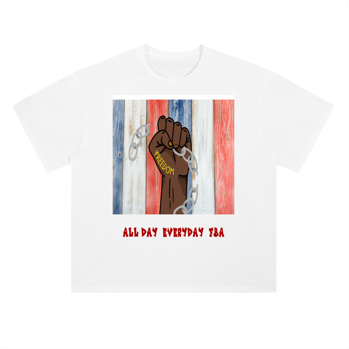 Heavyweight Drop Shoulder Cotton T-Shirt