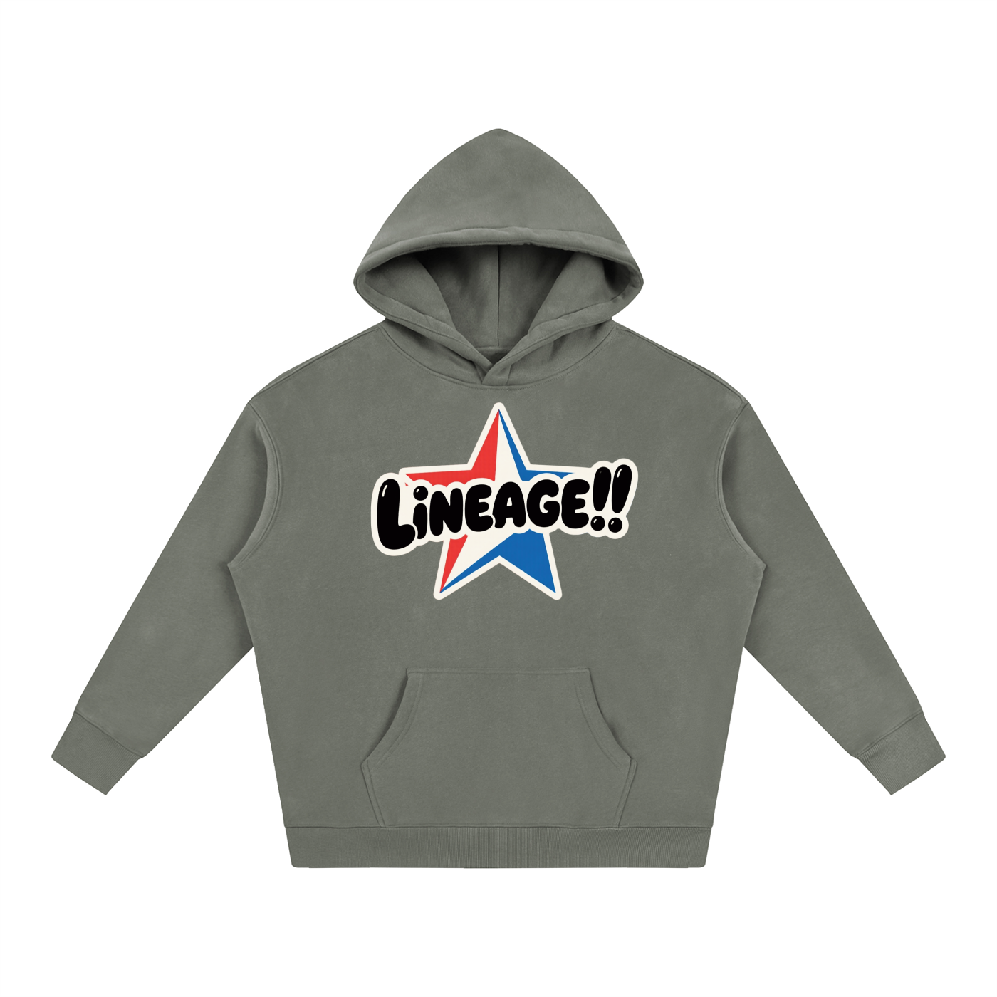 FBA CULTURE Oversize Fleeced Hoodie