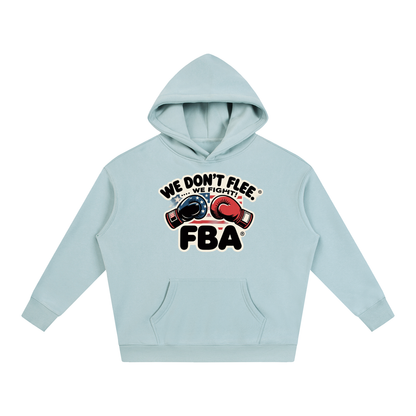 FBA NO FLEE ZONE Oversize Fleeced Hoodie