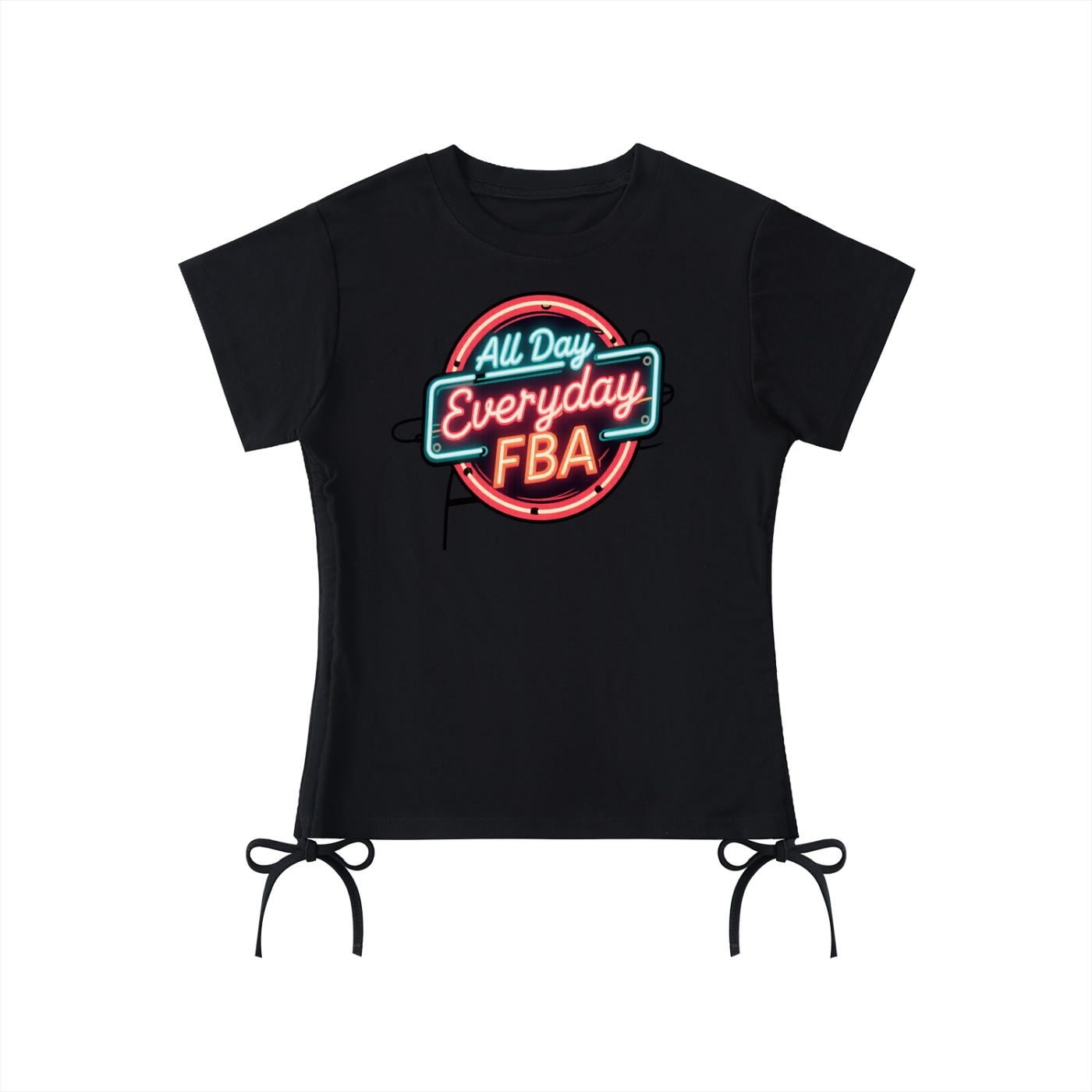 NEON Women's Drawstring T-Shirt