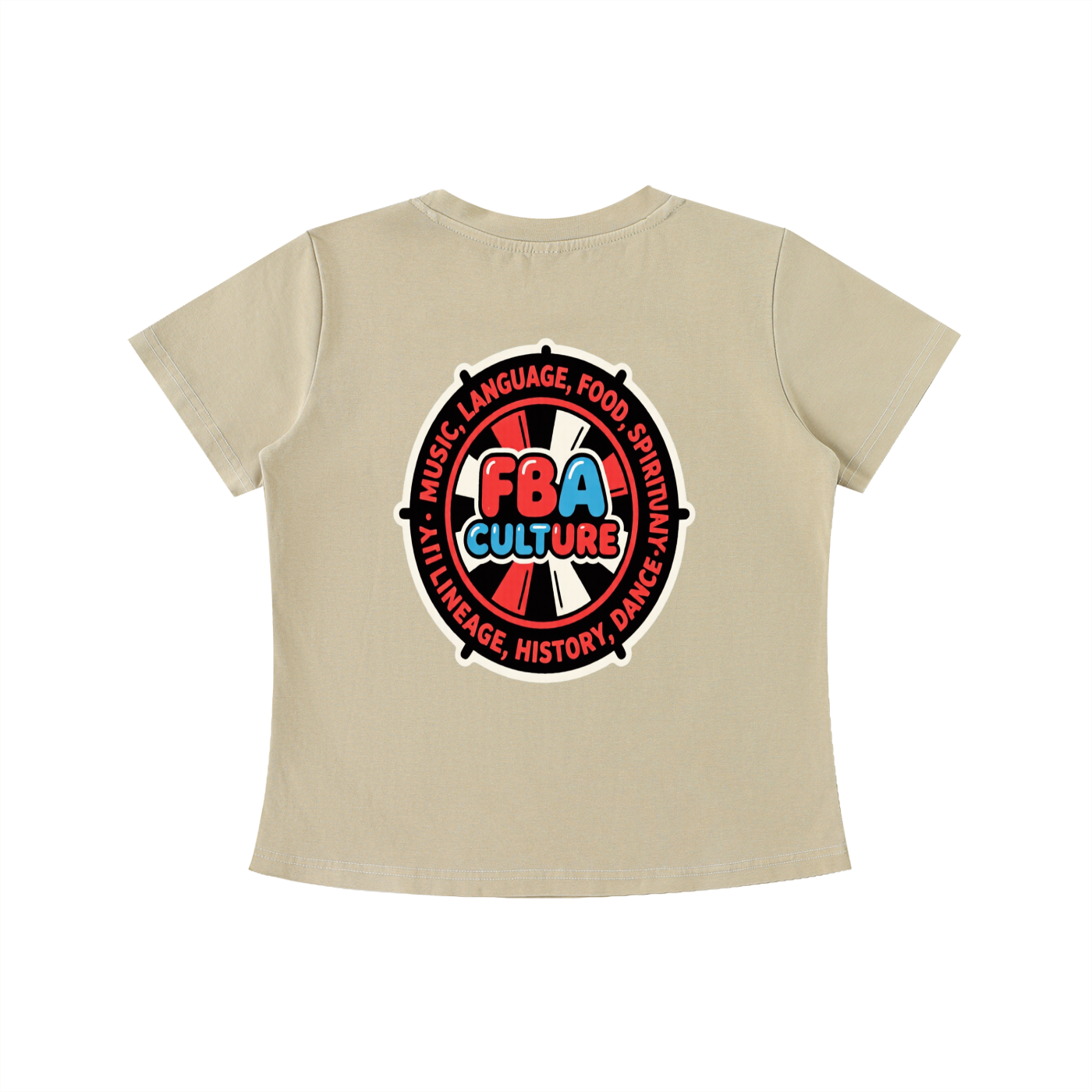 FBA BUBBLE Vintage Wash Slim Fit T-shirt
