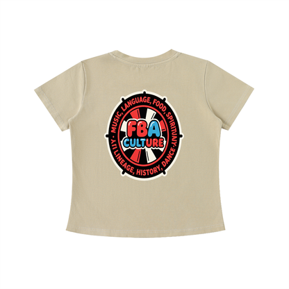FBA BUBBLE Vintage Wash Slim Fit T-shirt