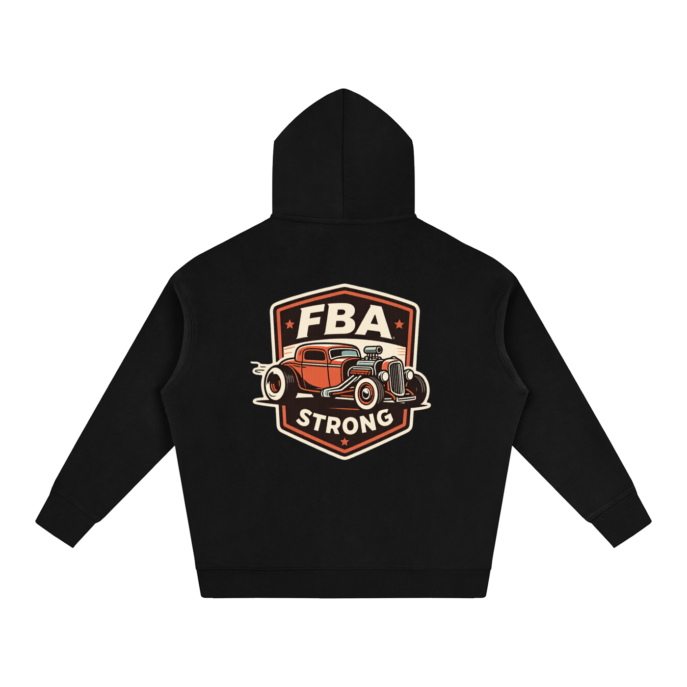 HOT ROD Oversize Fleeced Hoodie