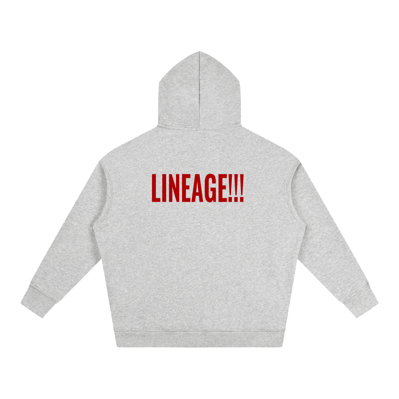 FBA NO FLEE ZONE Oversize Fleeced Hoodie