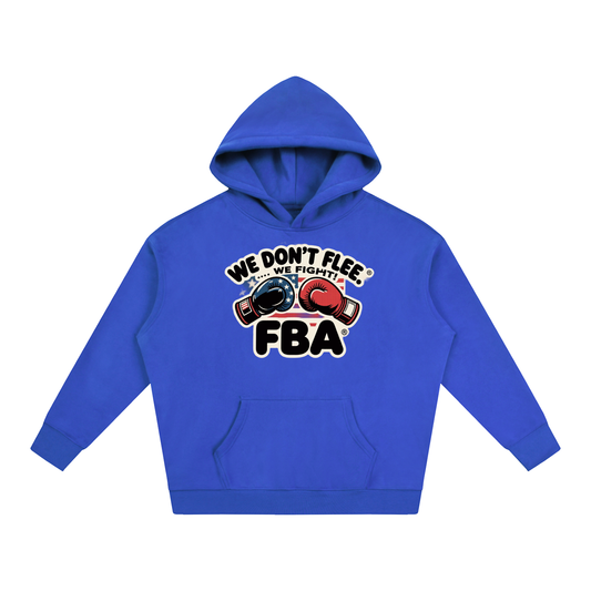 FBA NO FLEE ZONE Oversize Fleeced Hoodie