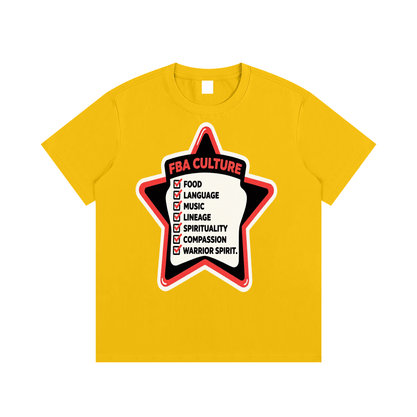 CULTURE CHECKLIST Cotton T-Shirt