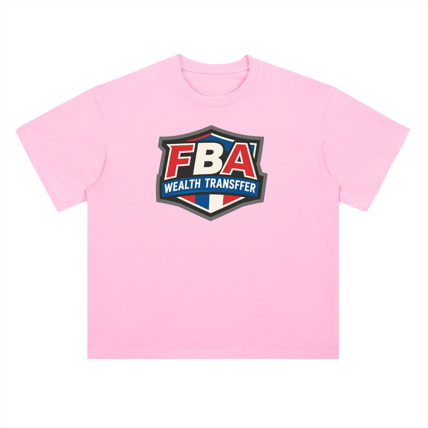 FBA BADGE Heavyweight Drop Shoulder Cotton T-Shirt