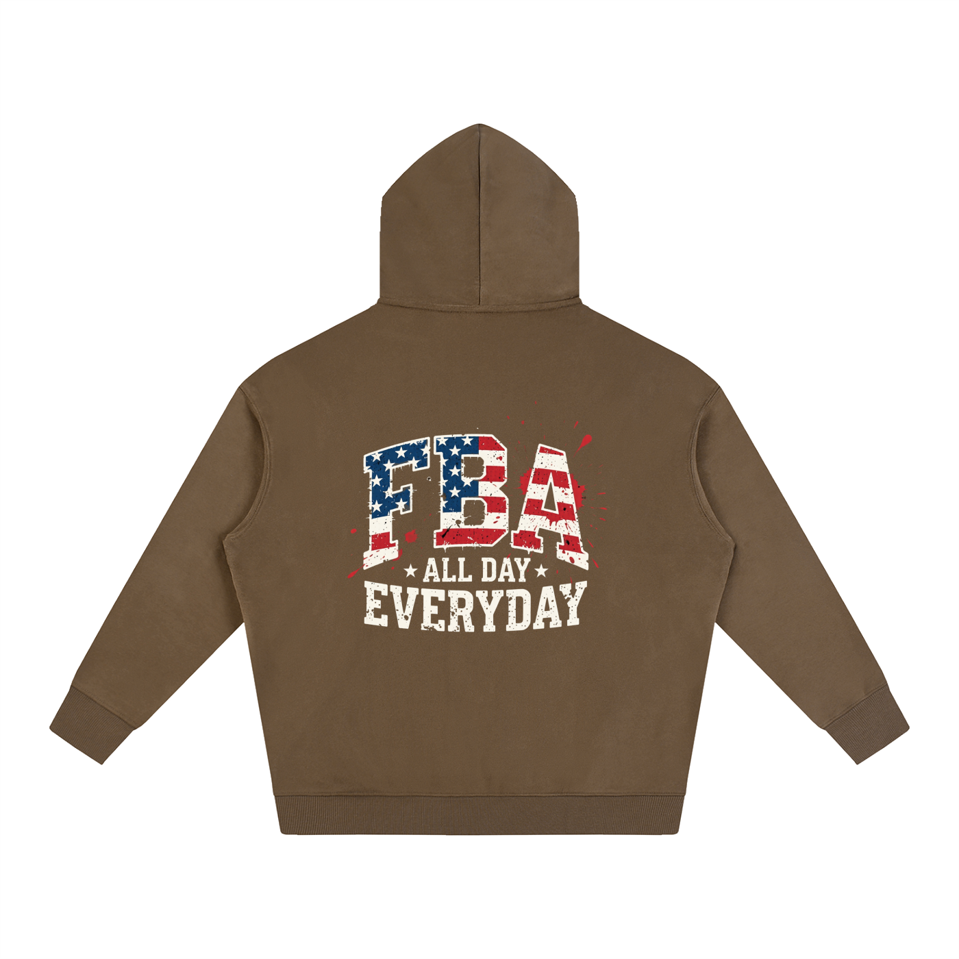 FBA MILITARY Oversize Fleeced Hoodie