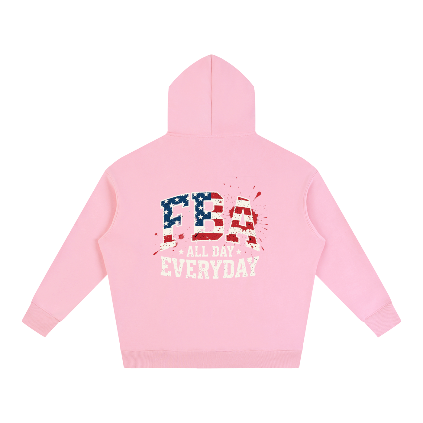FBA MILITARY Oversize Fleeced Hoodie