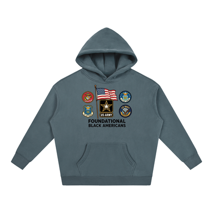 FBA SERVICEMEN Oversize Fleeced Hoodie