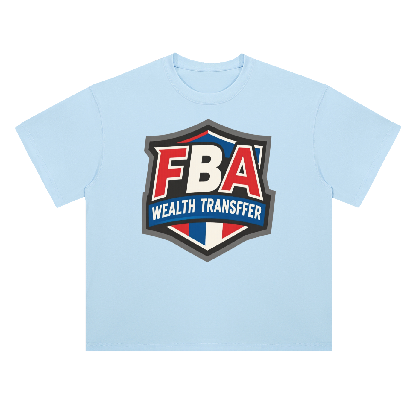 FBA BADGE Heavyweight Drop Shoulder Cotton T-Shirt