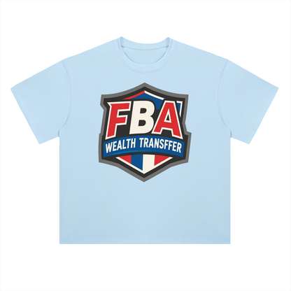 FBA BADGE Heavyweight Drop Shoulder Cotton T-Shirt