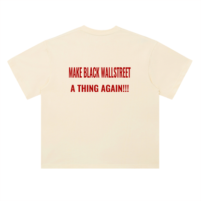 BLACK WALLSTREET Cotton T-Shirt