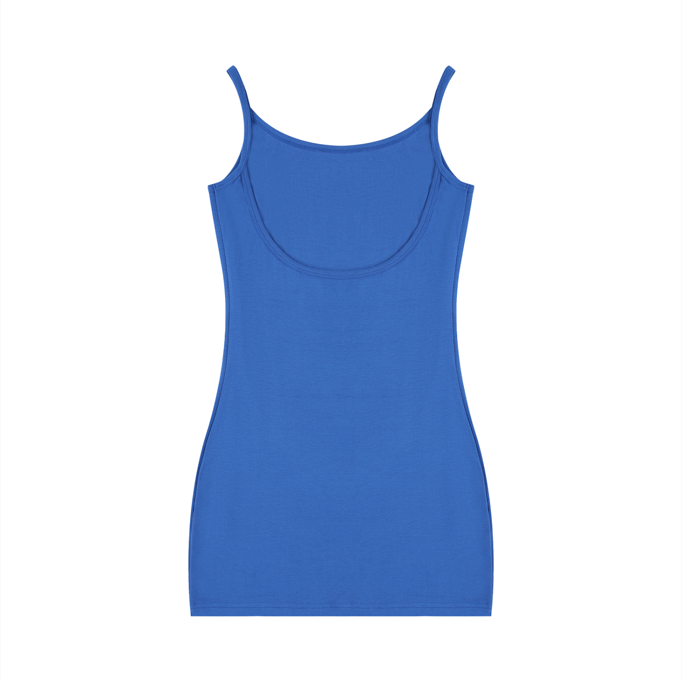 BRAND Solid Tight Sleeveless Dress