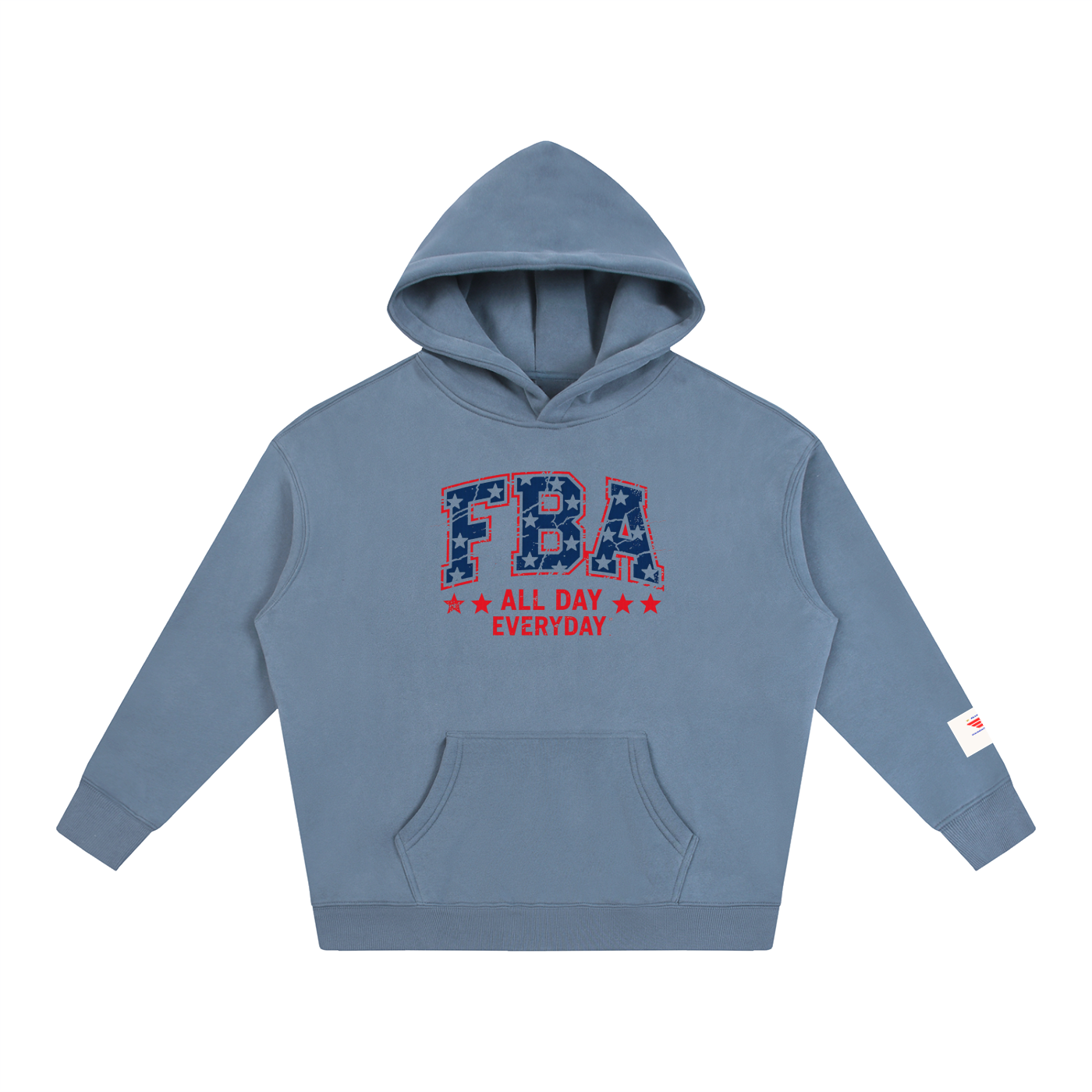 Oversize Fleeced Hoodie #6