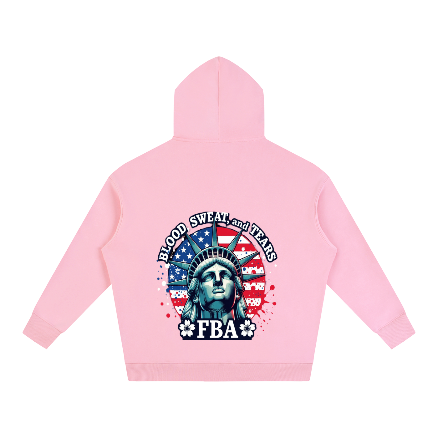 FRONTLINE Oversized Fleeced Hoodie