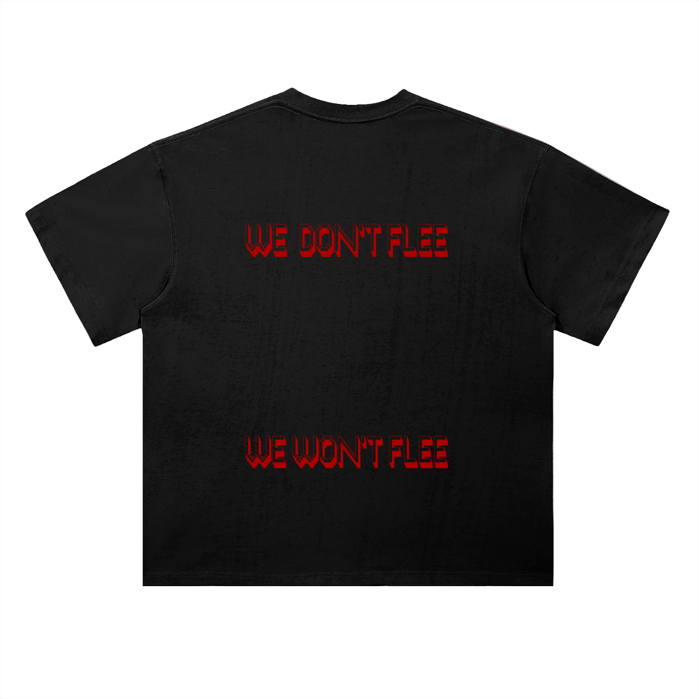 WE WON'T Heavyweight Drop Shoulder Cotton T-Shirt
