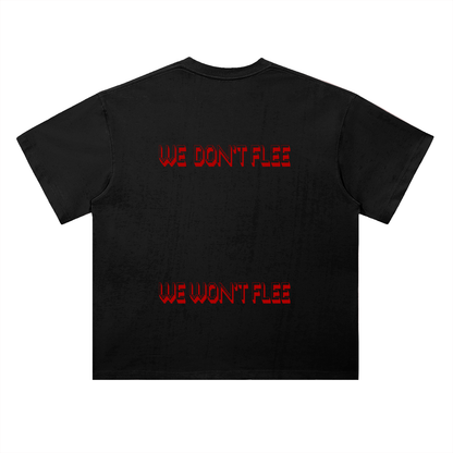 WE WON'T Heavyweight Drop Shoulder Cotton T-Shirt