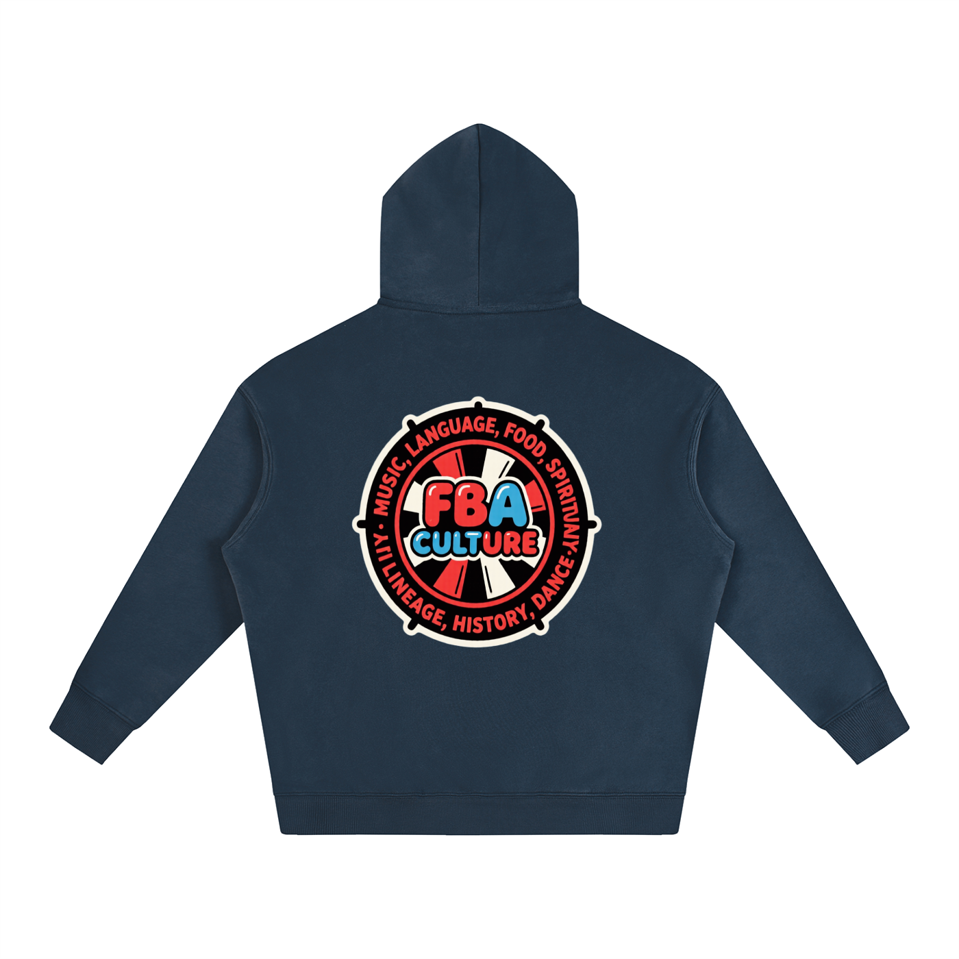 FBA CULTURE Oversize Fleeced Hoodie