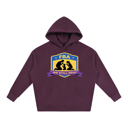 PRAYING FAMILY Oversize Fleeced Hoodie