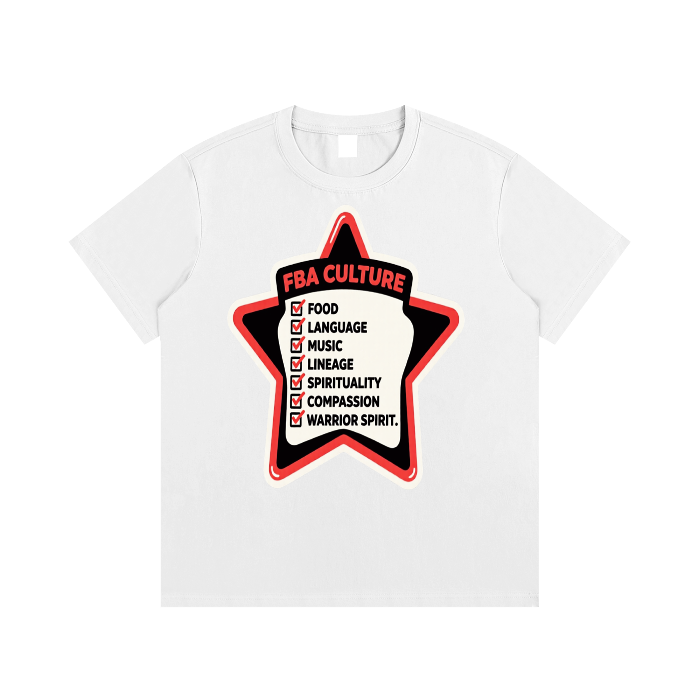 CULTURE CHECKLIST Cotton T-Shirt
