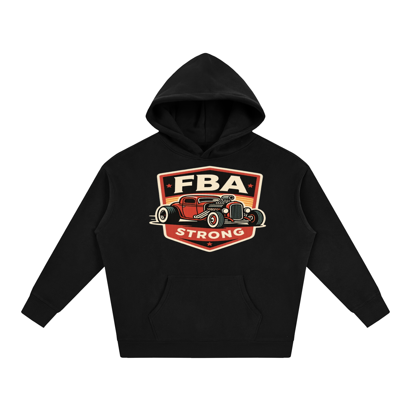 FBA STRONG Oversize Fleeced Hoodie