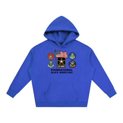 FBA SERVICEMEN Oversize Fleeced Hoodie