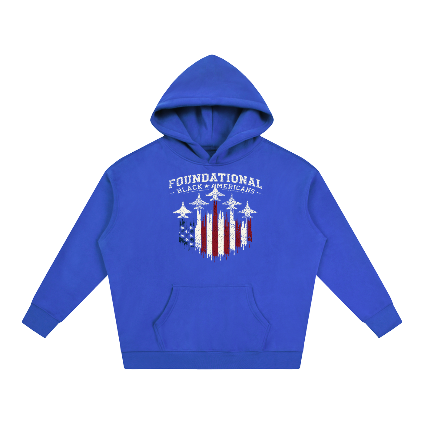 FRONTLINE Oversized Fleeced Hoodie