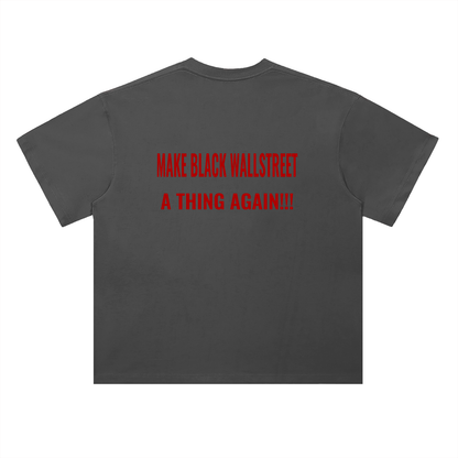 BLACK WALLSTREET Cotton T-Shirt