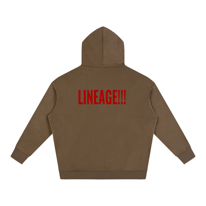 FBA NO FLEE ZONE Oversize Fleeced Hoodie