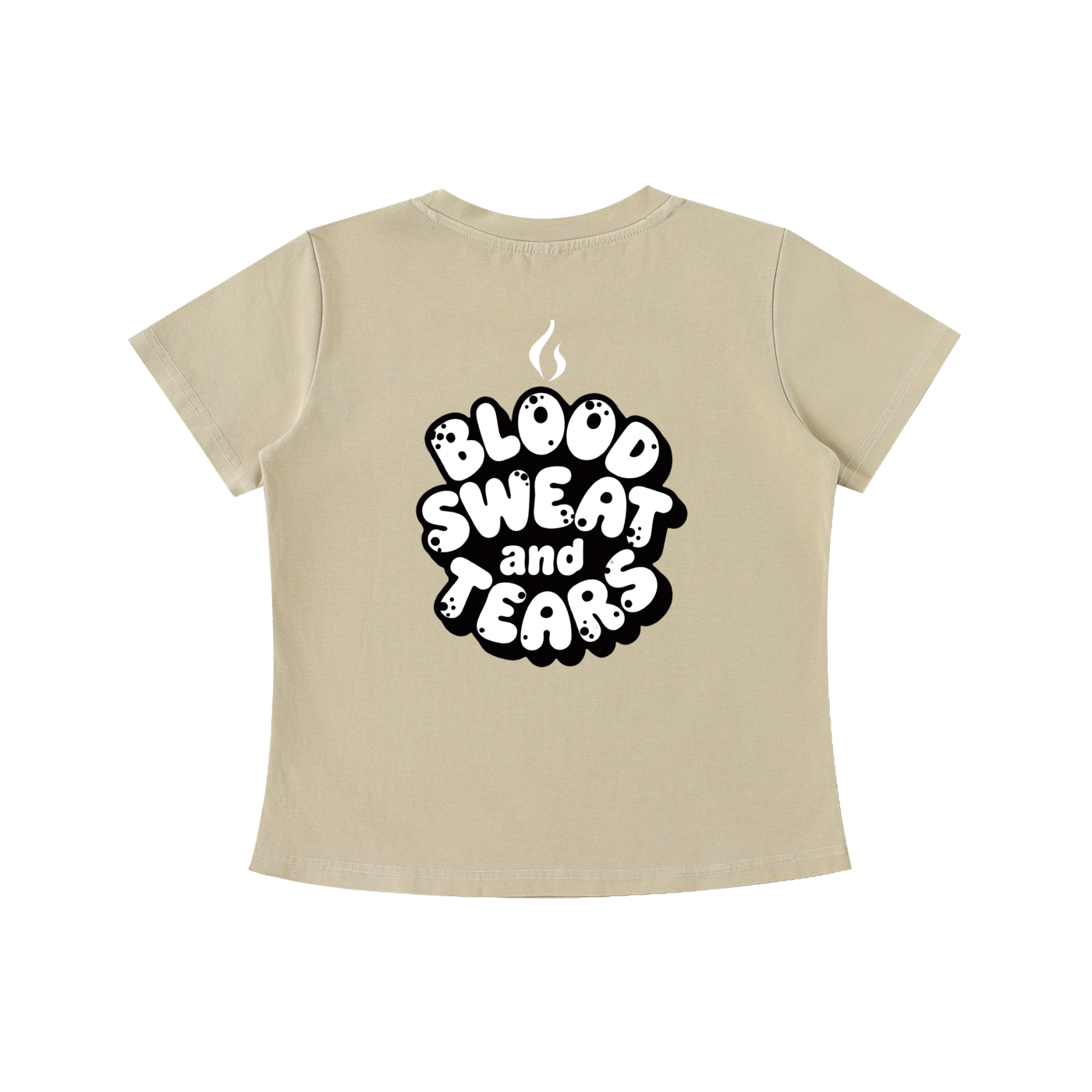 WE DON'T FLEE Vintage Wash Slim Fit T-shirt
