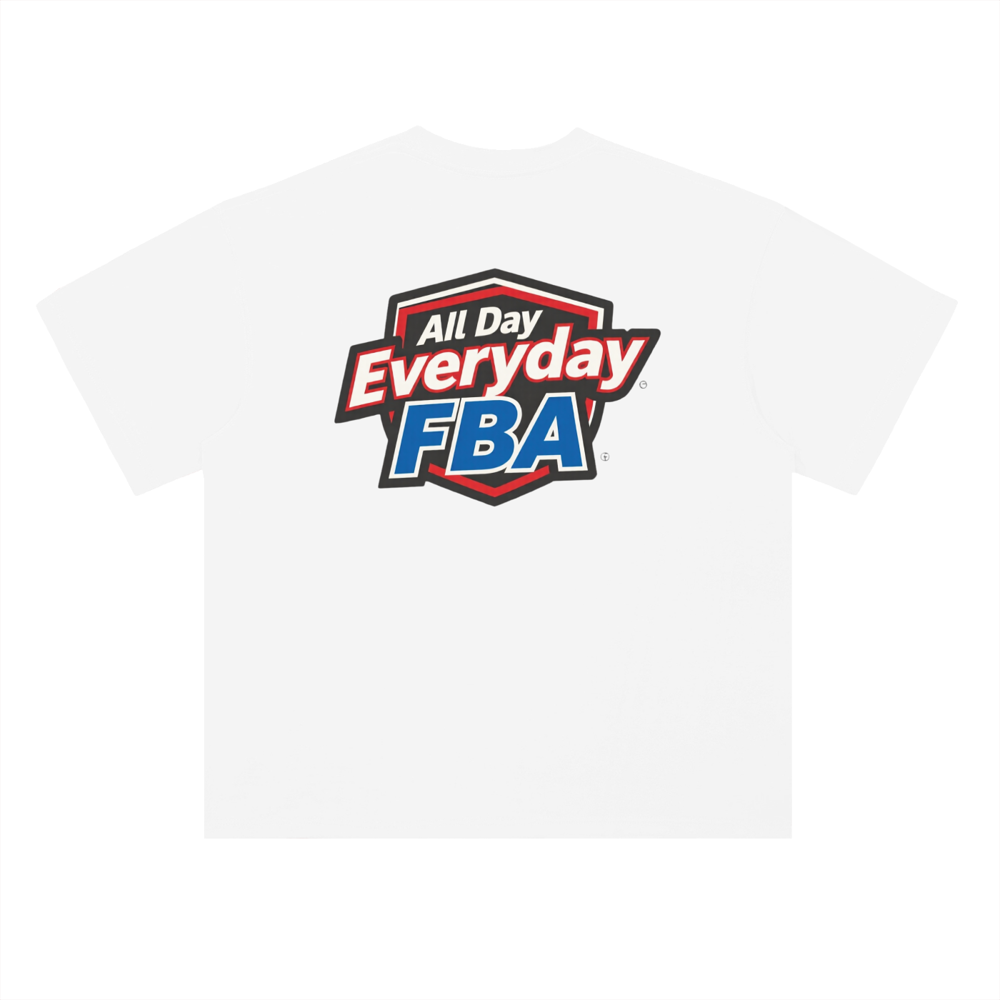 FBA BADGE Heavyweight Drop Shoulder Cotton T-Shirt