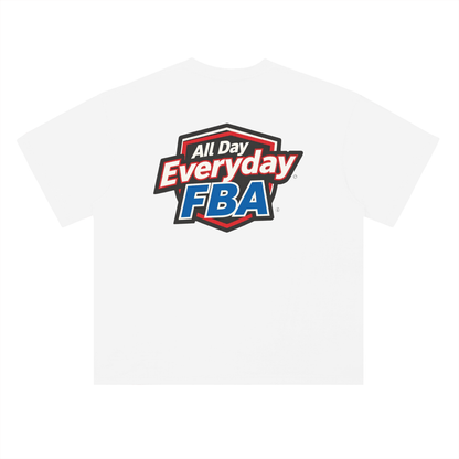 FBA BADGE Heavyweight Drop Shoulder Cotton T-Shirt