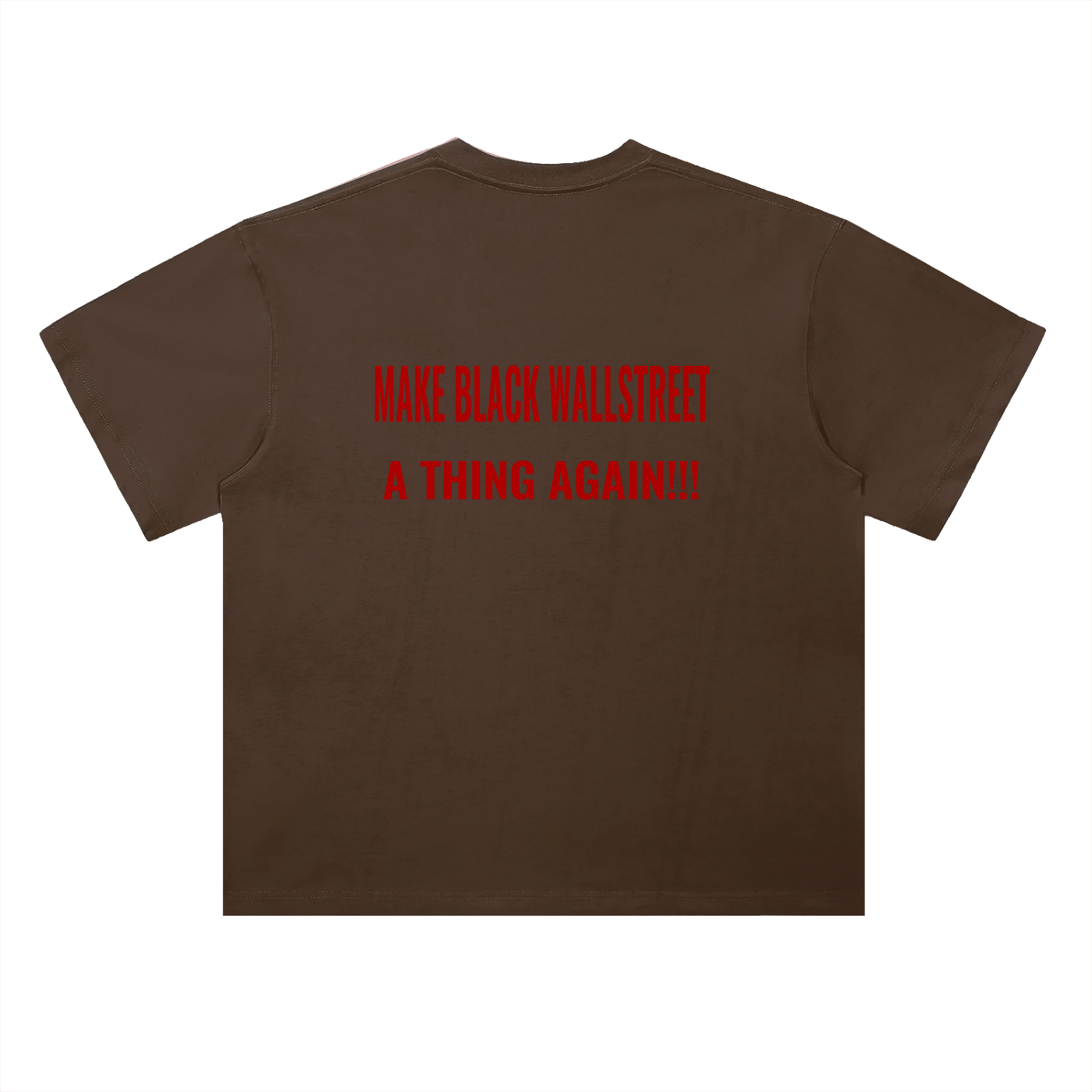 BLACK WALLSTREET Cotton T-Shirt
