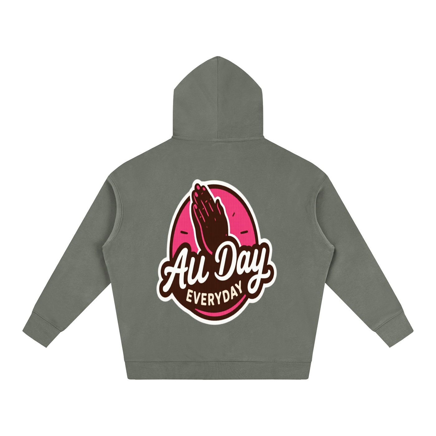 Praying Hands Oversize Fleeced Hoodie