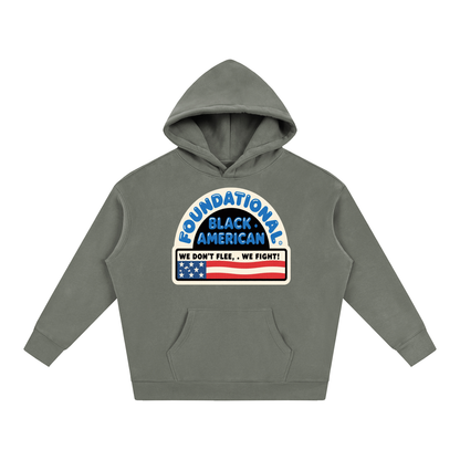 OLE AMERICA Oversize Fleeced Hoodie