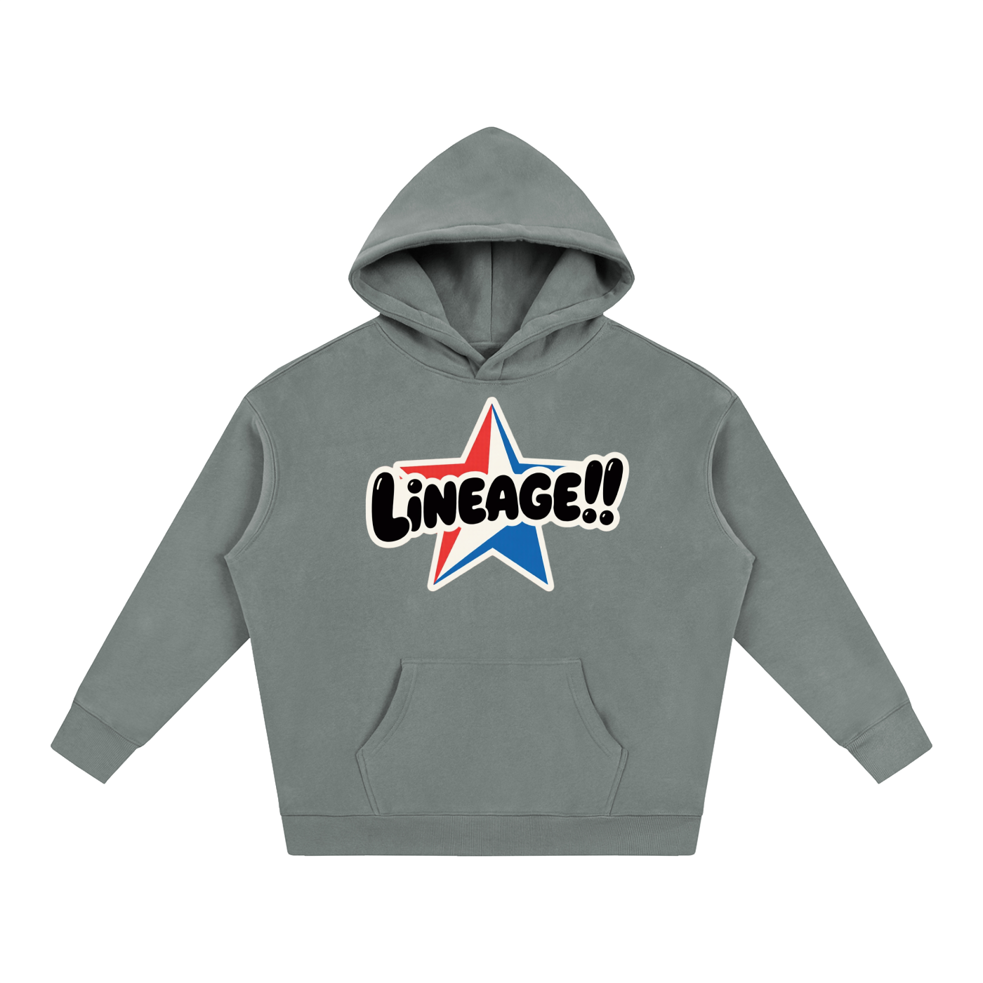 FBA CULTURE Oversize Fleeced Hoodie
