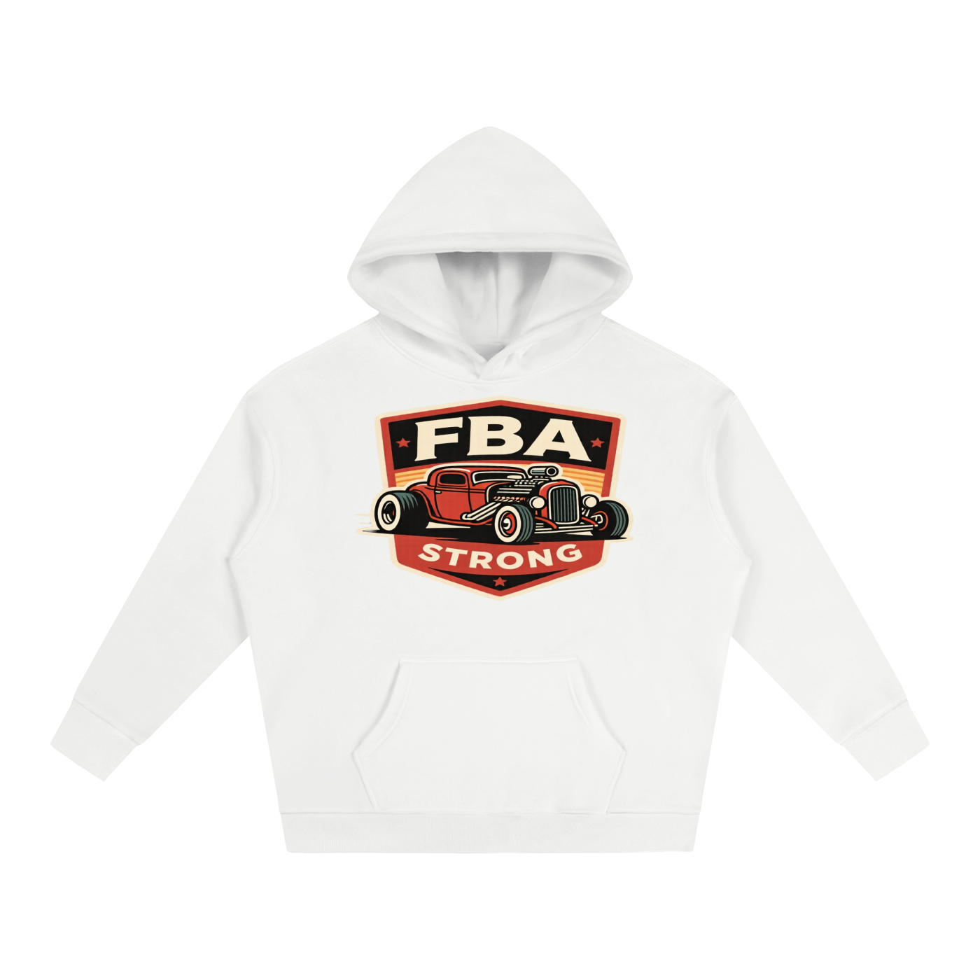 FBA STRONG Oversize Fleeced Hoodie