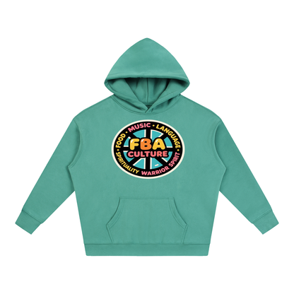 FBA CULTURE WHEEL Oversize Fleeced Hoodie