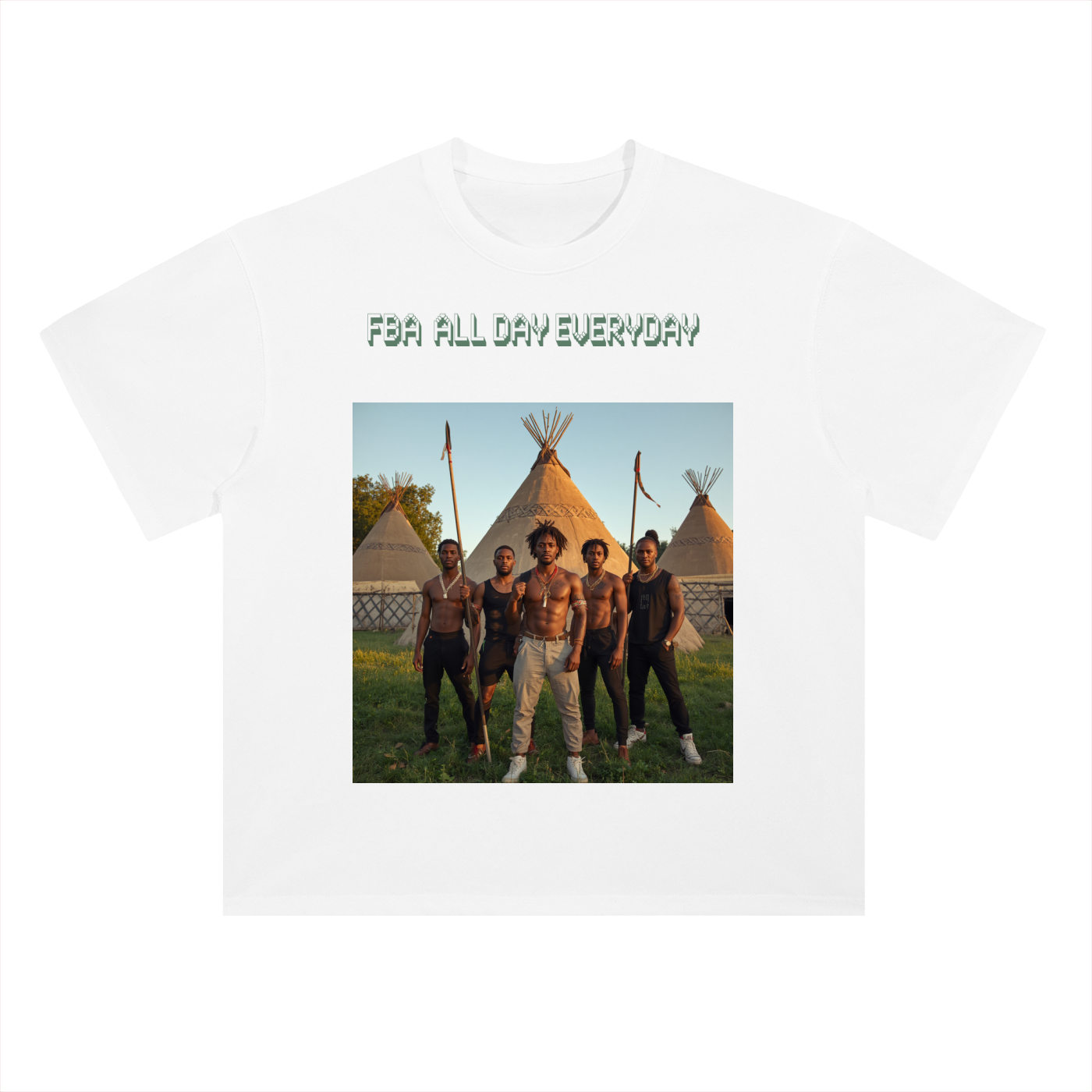 WE HERE ADULT Cotton T-Shirt