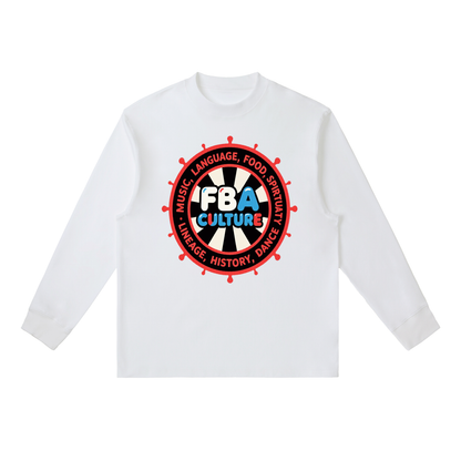 FBA CULTURE Crewneck Long-Sleeve T-Shirt