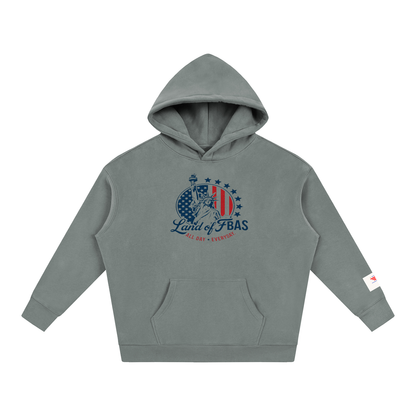 Oversize Fleeced Hoodie #7
