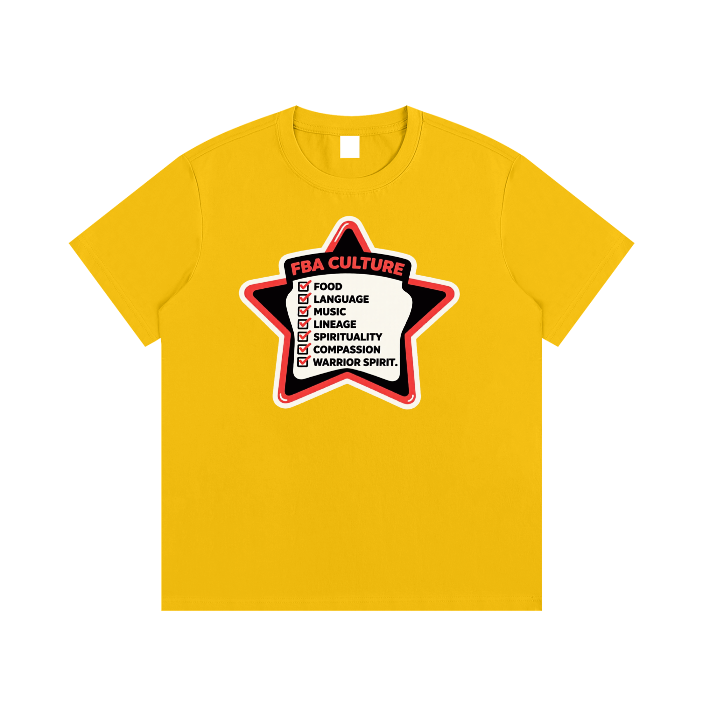 CULTURE CHECKLIST Cotton T-Shirt