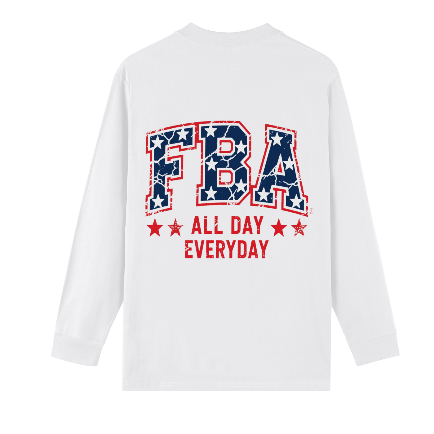 OLE AMERICA Drop Shoulder Long Sleeve Shirt