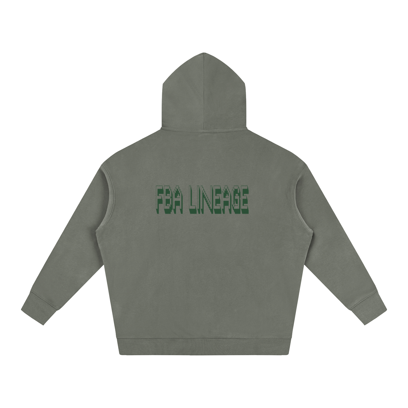 Heritage Oversize Fleeced Hoodie