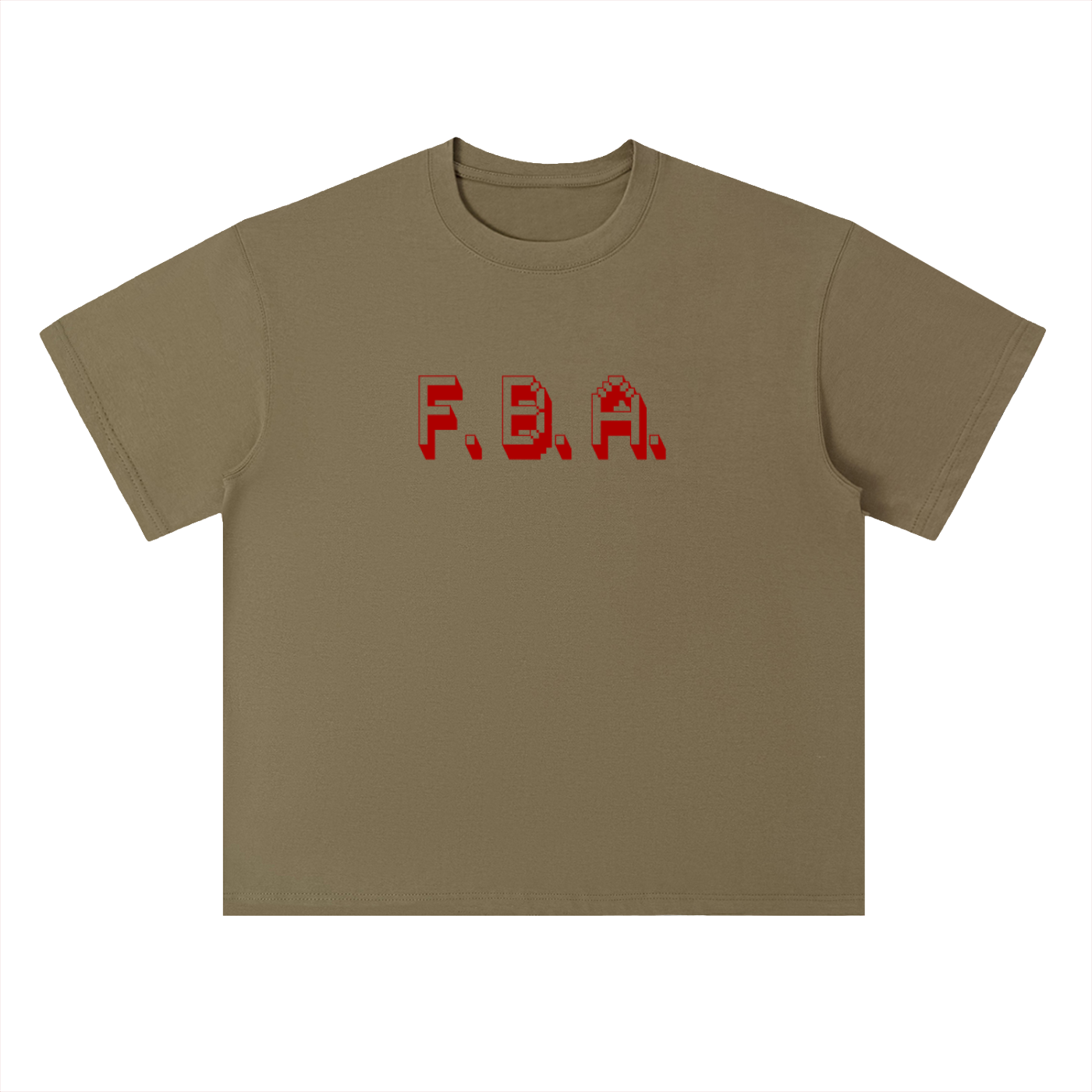 WE WON'T Heavyweight Drop Shoulder Cotton T-Shirt