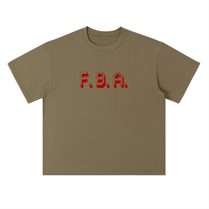 WE WON'T Heavyweight Drop Shoulder Cotton T-Shirt