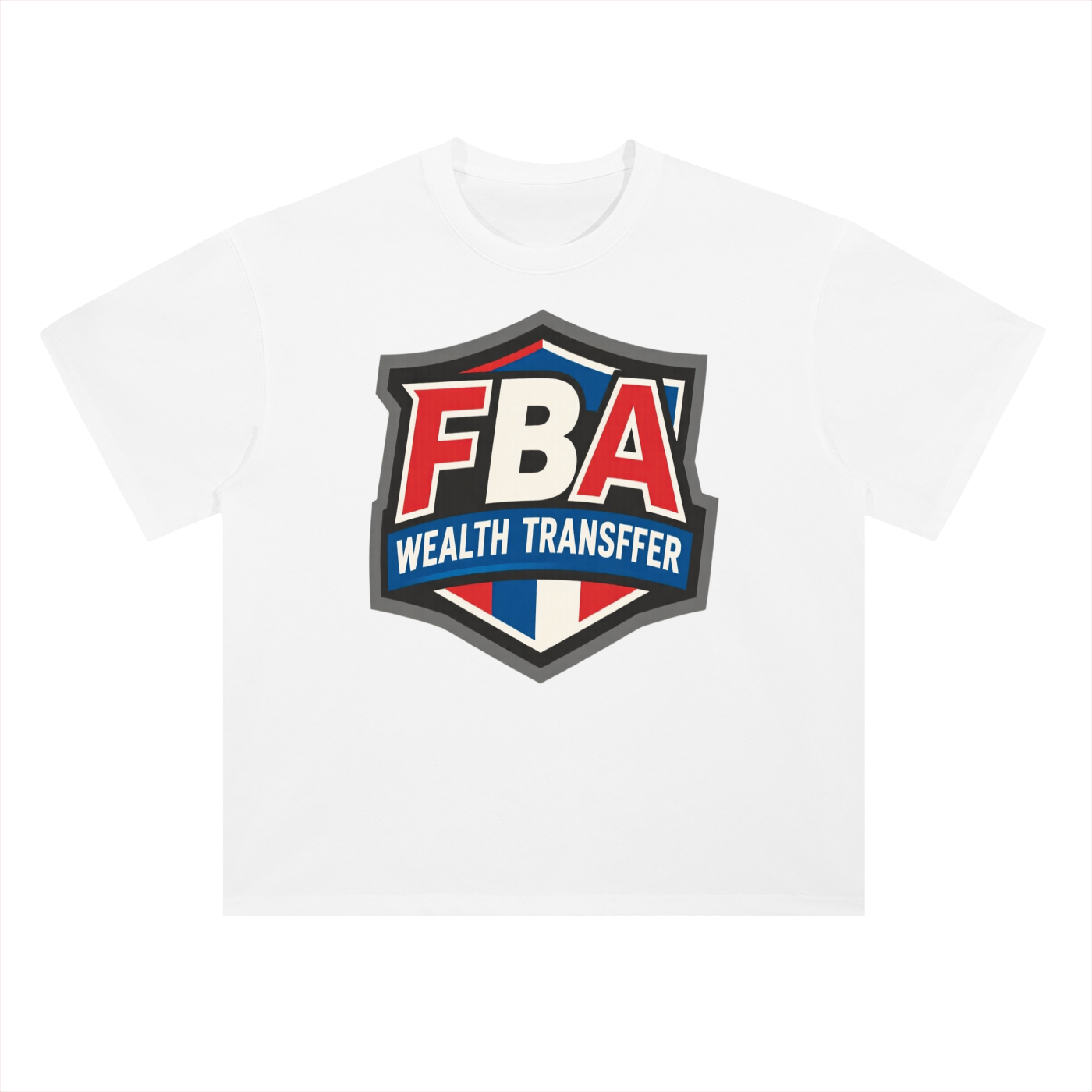 FBA BADGE Heavyweight Drop Shoulder Cotton T-Shirt